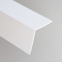 White PVC 90Deg Angle available from Green & Son