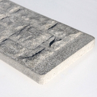 Concrete Stone/Rock Faced Gravel Board