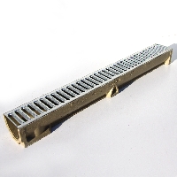 Galvanized Top Linear Drainage Channel available from Green & Son